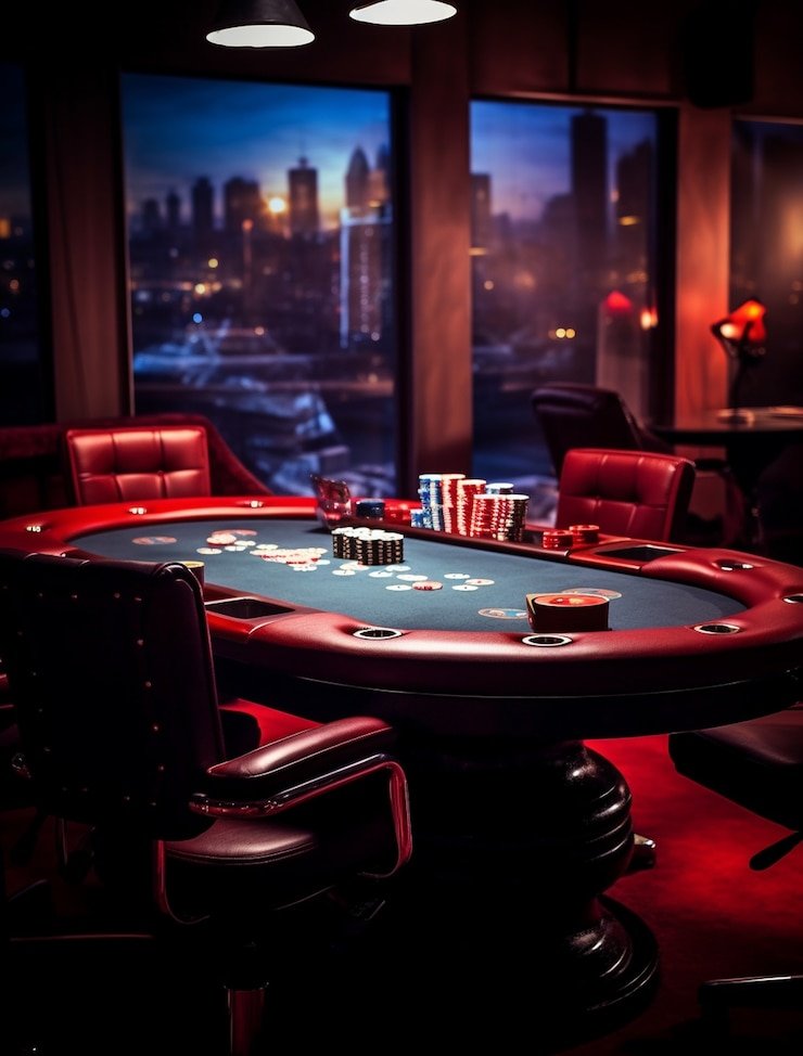 Detail permainan Free Bet Blackjack menunjukkan layout kartu dan area taruhan di meja elexistoto